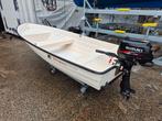 Uttern 3700 met suzuki 4pk 4takt kortstaart motor, Watersport en Boten, Ophalen, Gebruikt, Tot 10 pk, 3 tot 6 meter
