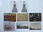 Set van 8 kunst ansichtkaarten, enkele museum wenskaarten, Ophalen of Verzenden, Zo goed als nieuw