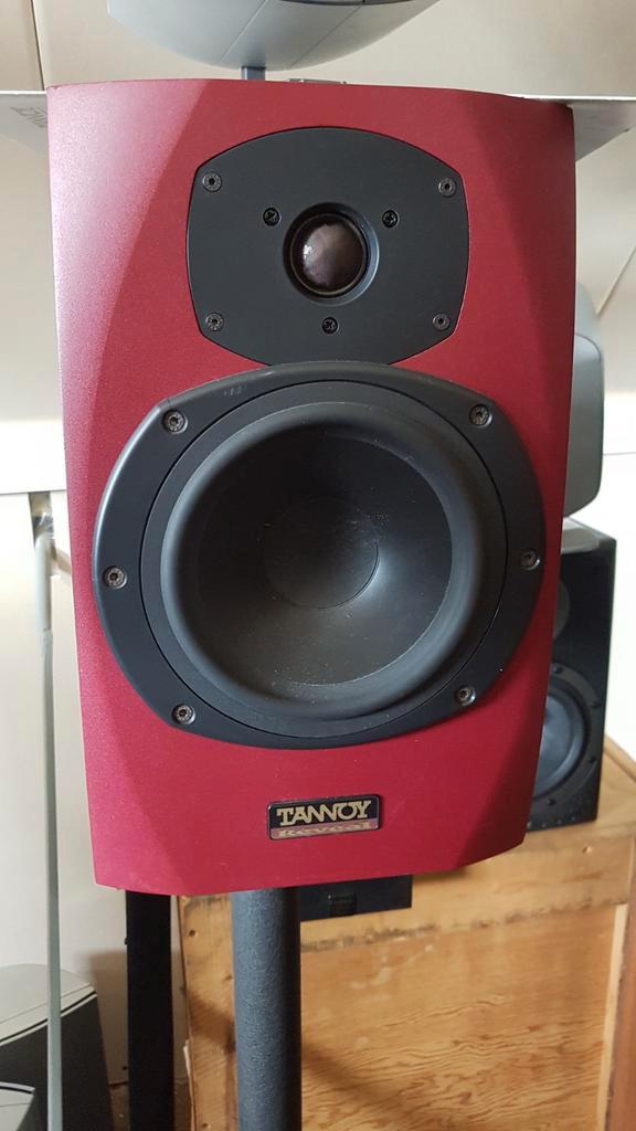 Tannoy Reveal studio monitoren, Made in the UK, izgst, Audio, Tv en Foto, Luidsprekers, Gebruikt, Front, Rear of Stereo speakers
