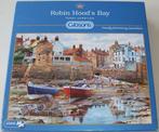 Puzzel *** ROBIN HOOD'S BAY *** 1000 stukjes Gibsons, Ophalen of Verzenden, 500 t/m 1500 stukjes, Zo goed als nieuw, Legpuzzel