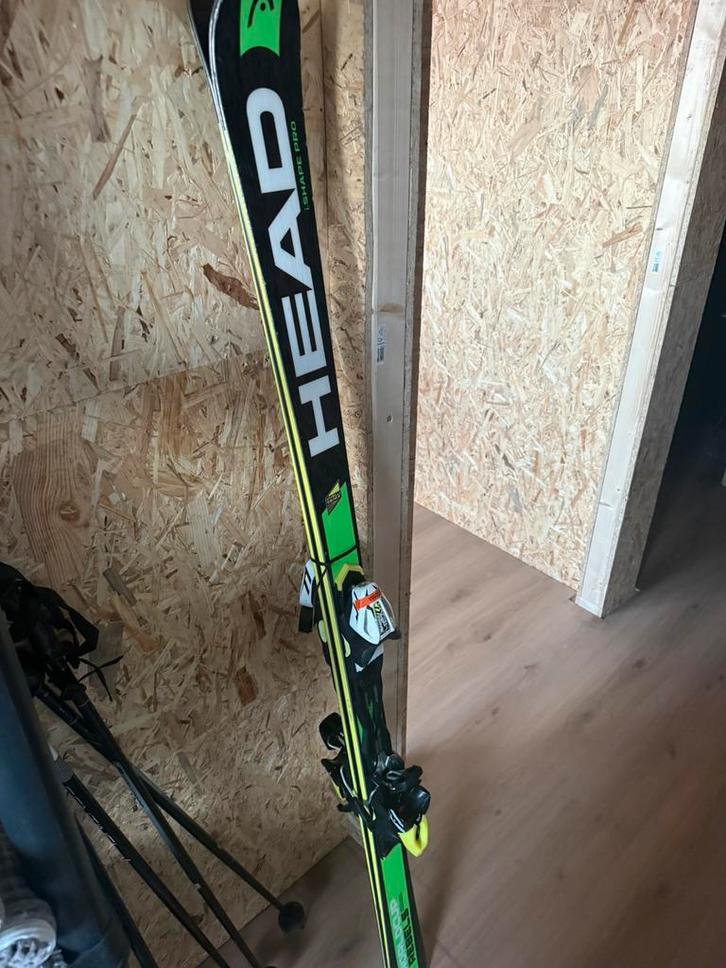 HEAD Worldcup Rebels Shape Pro ski’s 170 cm geslepen/gewaxed, Sport en Fitness, Skiën en Langlaufen, Zo goed als nieuw, Ski's