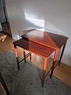 Vintage Pallisander Nesting Tafeltjes, Ophalen of Verzenden, Gebruikt, Rechthoekig, Vintage