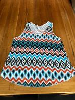 Oranje/blauw/zwart/witte top, maat 38, Kleding | Dames, Tops, Maat 38/40 (M), Overige kleuren, Verzenden, Zo goed als nieuw