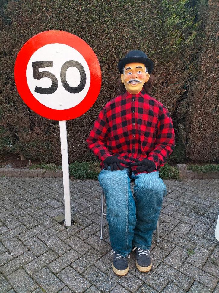 Abraham of Sarah pop levensgroot goedkoopst naar keuze., Hobby en Vrije tijd, Feestartikelen | Verhuur, Nieuw, Abraham of Sarah