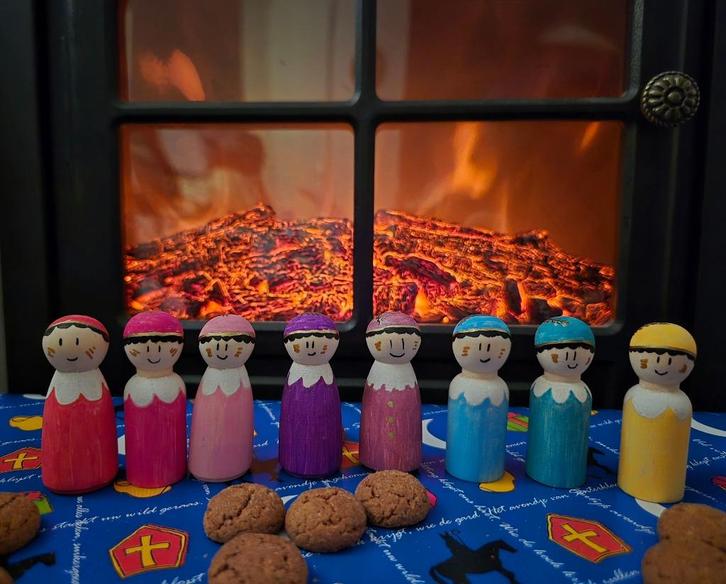 Pieten peg dolls (Sinterklaas), Diversen, Sinterklaas, Nieuw, Ophalen of Verzenden