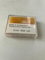 Elac SNM 106 No 134 Stereo 78 vervangingsnaald, Audio, Tv en Foto, Platenspelers, Overige merken, Nieuw, Pitch-regelaar, Ophalen of Verzenden