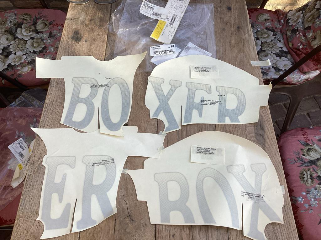 Tankstickers BMW R100r/R80r 1990-1995, Motoren, Ophalen of Verzenden, Nieuw