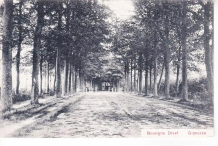 GINNEKEN,- Bouvigne Dreef.  19-10, Verzamelen, Ansichtkaarten | Nederland, Ongelopen, Noord-Brabant, Voor 1920, Verzenden