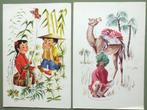 2 kinderkaarten - China missiebond, Ophalen of Verzenden, 1960 tot 1980, Ongelopen, Kinderen