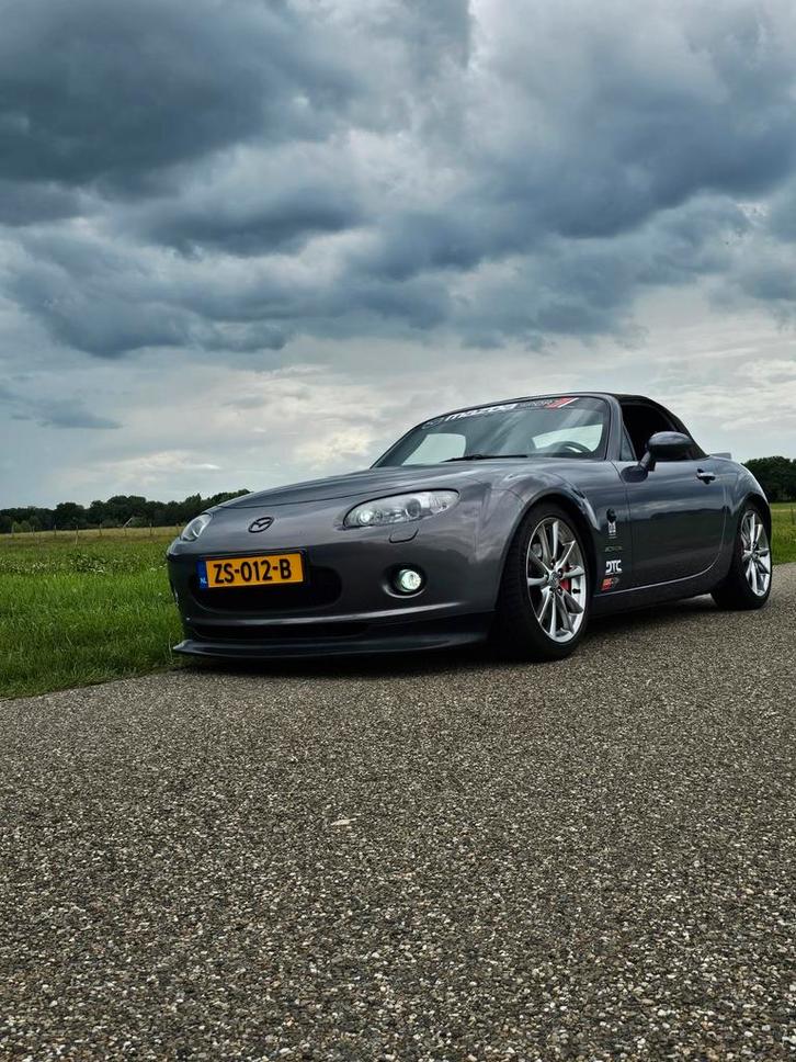 Mazda MX-5 2.0 Niseko 2009 Grijs (dealeronderhouden), Auto's, Mazda, Particulier, MX-5, ABS, Benzine, E, Cabriolet, Handgeschakeld