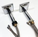 2x HANSGROHE AXOR STARCK X WASTAFELKRAAN HOOG (gebruikt), Doe-het-zelf en Verbouw, Sanitair, Ophalen of Verzenden, Gebruikt, Chroom