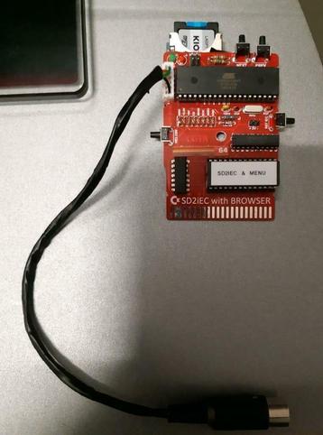 Sd2iEC device + menu complete set met Sd card beschikbaar voor biedingen