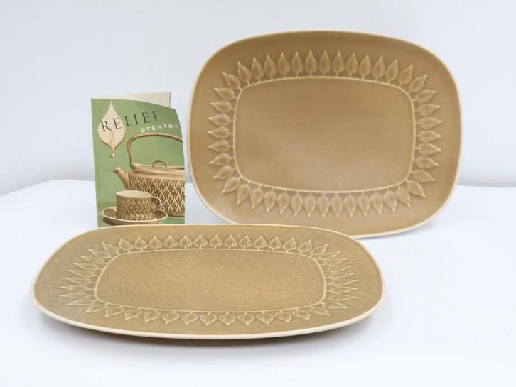 Grote serveerschaal | Jens Quistgaard | Nissen Kronjyden, Huis en Inrichting, Keuken | Servies, Zo goed als nieuw, Schaal of Schalen