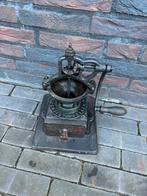 Antieke gietijzeren koffiemolen Peugeot Freres Brevetes, Ophalen of Verzenden