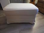 Witte Ikea voetenbank met opbergruimte, Minder dan 50 cm, Gebruikt, Vierkant, Minder dan 50 cm
