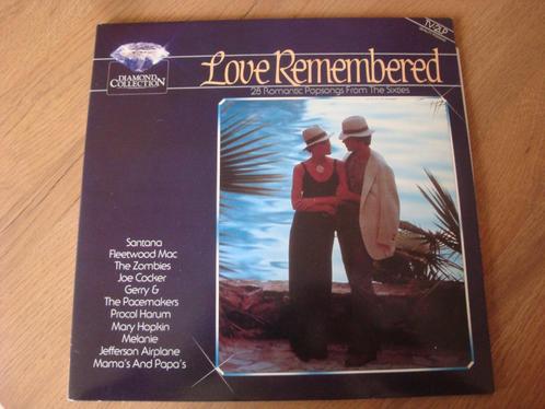 Verzamelalbum Love remembered romantic popsongs 60's vinyl, Cd's en Dvd's, Vinyl | Verzamelalbums, Zo goed als nieuw, Pop, Ophalen of Verzenden