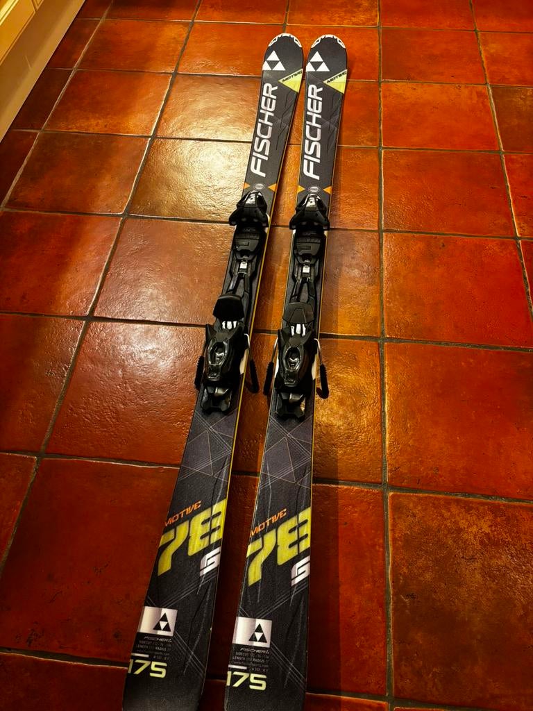 Fischer Motive ski’s 78s 175cm, Ophalen, 160 tot 180 cm, Fischer, Zo goed als nieuw