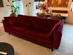 Te koop :  4-zits Bank Suite Velours wijnrood, Huis en Inrichting, Ophalen, Bank Suite Hotel Chic, 100 tot 125 cm, Zo goed als nieuw