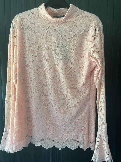 Stijlvolle kanten shirt Musthaves by Elja L/XL -nieuw-, Kleding | Dames, T-shirts, Nieuw, Maat 42/44 (L), Roze, Lange mouw, Verzenden