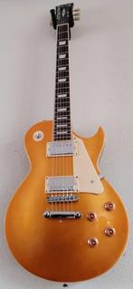 Harley Benton SC 450 plus Goldtop Les Paul model (upgraded), Muziek en Instrumenten, Overige merken, Solid body, Zo goed als nieuw