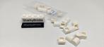 Lego Slope curved 1x1x2 Wit per 25 stuks (Nieuw), Lego Systems A/S, Lego, Aastvej 1 7190 Billund Denemarken, Nieuw