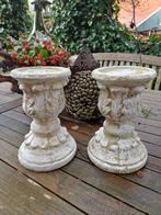 Barokke PTMD Kandelaars - Brocante beton veranda tuin, Ophalen of Verzenden