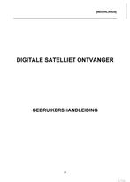 Digitale satelliet ontvanger, Audio, Tv en Foto, Schotelantennes, Ophalen, Zo goed als nieuw, (Schotel)antenne-accessoires, Overige merken