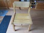Grenenhouten stoelen, Huis en Inrichting, Stoelen, Ophalen, Gebruikt, Twee, Bruin