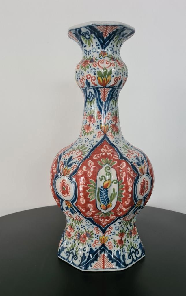 Knobbelvaas Tichelaar Makkum, Antiek en Kunst, Antiek | Keramiek en Aardewerk, Ophalen of Verzenden