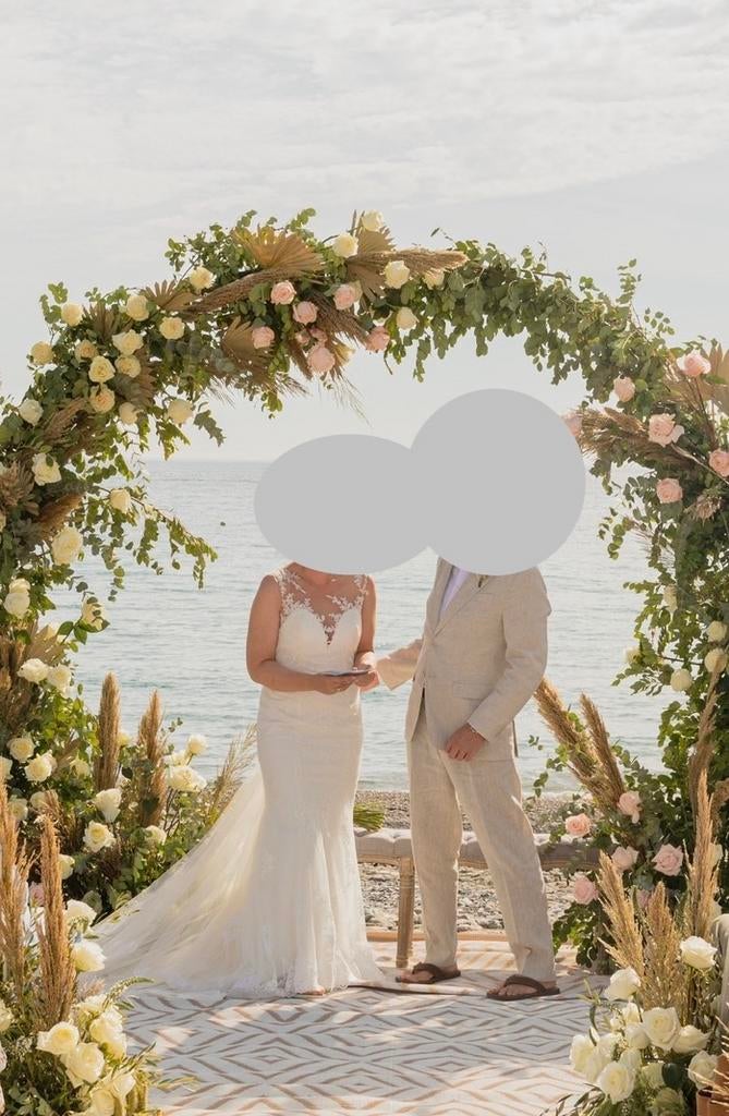 Prachtige designer trouwjurk Koonings – Say Yes To The Dress, Ophalen of Verzenden, Zo goed als nieuw, Wit, Trouwjurk
