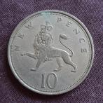 Munt 10 New Pence 1968 Engeland Queen Elizabeth II, Postzegels en Munten, Munten | Europa | Niet-Euromunten, Verzenden, Overige landen
