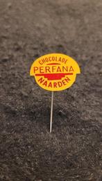 Perfana chocolade Naarden speldje, Verzenden, Zo goed als nieuw, Merk, Speldje of Pin