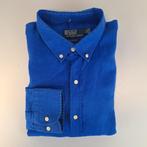 Ralp Lauren Polo heren overhemd lange mouw, XL, Blauw, Ralph Lauren, Ophalen of Verzenden, Zo goed als nieuw