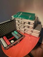 Pokerset 2x 500 - 2x 300 - 1x 100 fiches - chips, Ophalen