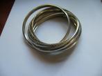 6 MOOI BEWERKTE VINTAGE RINKELARMBANDEN, Verzenden, Overige materialen, Broche