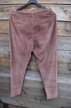 Broek bruin rib Peserico mt 46IT (EU40) Vaste prijs, Maat 38/40 (M), Peserico, Bruin, Ophalen of Verzenden