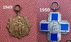 KTT Kring Twente Tochten wandelsport medaille 1949 en 1950, Postzegels en Munten, Ophalen of Verzenden, Overige materialen, Nederland