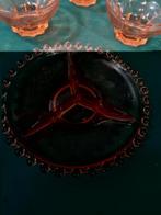 schaaltjes zalmroze 3 stuks glas vintage, Ophalen of Verzenden, 'T Olde Gre-j, Info@toldegrej.nl, Endepoelstraat 20f Didam