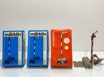 MÄRKLIN: 7039 set van 4ex. 1-armig Hoofdsein voor H0-spoor, Hobby en Vrije tijd, Modeltreinen | H0, Ophalen, Wisselstroom, Gebruikt