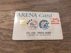 Ajax Arena Card - Croatia Zagreb 1998, Ophalen of Verzenden, Gebruikt, Ajax, Spelerskaart