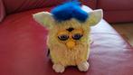 Vintage Kiwi Furby Electronic groen wit met blauwe haren., Ophalen of Verzenden, Zo goed als nieuw