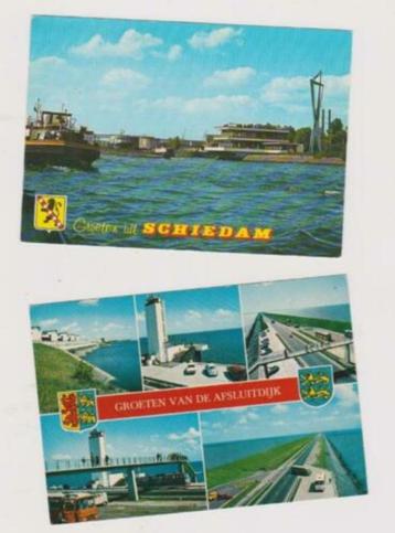 ansichtkaarten Schiedam, Alkmaar, Scheveningen beschikbaar voor biedingen