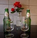 Grolsch burgemeester glazen / op een voetje 300 stuks € 100, Ophalen, Zo goed als nieuw, Bierglas