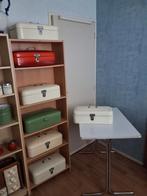 👌de all oude echte orgn.👍 EMAILLE broodtrommel's 9 foto's, Antiek en Kunst, Antiek | Emaille, Ophalen of Verzenden