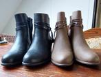 Enkellaarsjes, laarzen, maat 42, Kleding | Dames, Ophalen, Zo goed als nieuw, Zwart