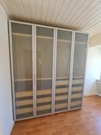 Ikea pax kledingkast met glas deuren. Leveren en monteren mg, Gebruikt, 200 cm of meer, Ikea, Ophalen of Verzenden