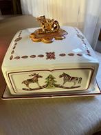 Villeroy & Boch kerst 2 delig schaal met deksel, Antiek en Kunst, Ophalen of Verzenden