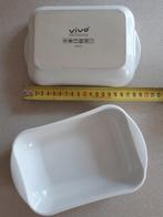 Vivo ovenschaaltjes nieuw 2 voor €10.95, Nieuw, Ophalen of Verzenden, Schaal of Schalen, Effen