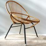 vintage bamboe STOELTJE MidCentury Rohe retro boho kinder, Ophalen, Huis en Inrichting