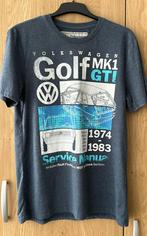 Volkswagen Golf MK 1 GTI VW t-shirt, Blauw, Retro Fred’s, Maat 48/50 (M), Ophalen of Verzenden
